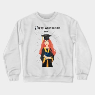 Graduation personalized gift Poster - She believed she could so she did - Invitation Daughter High school College Print Girl Class of 2020 Crewneck Sweatshirt